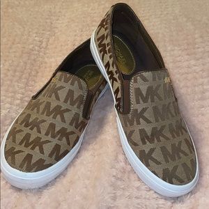Brown Micheal Kors Sneakers